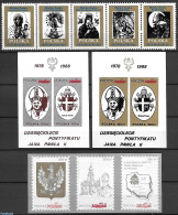 Poland 1988 Solidarnosc, Not Postage Valid., Mint NH, Religion - Churches, Temples, Mosques, Synagogues - Pope - Nuevos