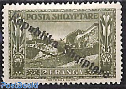 Albania 1925 2f, Stamp Out Of Set, Unused (hinged) - Albanien