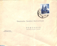 Spain 1954 Letter To Holland, Postal History, Religion - Churches, Temples, Mosques, Synagogues - Lettres & Documents