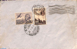 Greece 1948 Letter To Italy, Postal History - Lettres & Documents