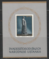 YOUGOSLAVIE - BLOC N°6 ** (1961) Lutte Contre Le Fascisme - Hojas Y Bloques