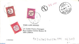 Portugal 1988 Postage Due Letter, Postal History - Cartas & Documentos