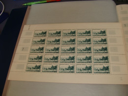 N° 919 En Feuille De 25 Timbres Entières Neuves - Full Sheets