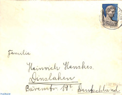 Netherlands 1937 Letter With NVPH No. 295, Postal History, Sport - Scouting - Briefe U. Dokumente