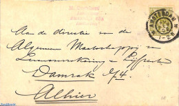 Netherlands 1902 Local Mail AMSTERDAM With NVPH No. 57, Postal History - Cartas & Documentos