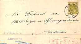 Netherlands 1905 Local Mail AMSTERDAM With NVPH No. 57, Postal History - Cartas & Documentos