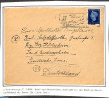 Netherlands 1948 Letter To Germany, See Description At Photo, Postal History - Storia Postale
