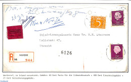 Netherlands 1970 REgistered Value Letter, See Description At Photo, Postal History - Storia Postale
