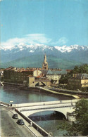 *CPA - 38 - GRENOBLE - Les Quais De L'Isère - La Chaine De Belledonne - Colorisée - Grenoble