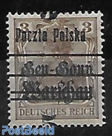 Poland 1918 Overprint, Error., Mint NH, Various - Errors, Misprints, Plate Flaws - Unused Stamps