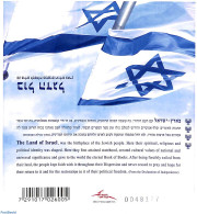 Israel 2011 Flag Booklet With 4 Menorah's On Cover, Mint NH, History - Flags - Stamp Booklets - Ungebraucht (mit Tabs)