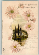 39825407 - Blumen Landschaft Verlag Erika Nr.525 - Nieuwjaar