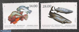 Greenland 2021 Fish 2v, Mint NH, Nature - Fish - Ongebruikt