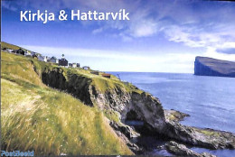 Faroe Islands 2021 Kirkja And Hattarvik At Fugloy Booklet S-a, Mint NH, Stamp Booklets - Zonder Classificatie