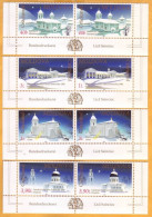 2001 Moldova Moldavie Moldau Churches And Cathedrals Monasteries Christianity Christmas (2х4v) Mint - Moldavia