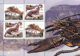 Liechtenstein 2021 Europa, Endangered Animals S/s, Mint NH, History - Nature - Europa (cept) - Animals (others & Mixed) - Unused Stamps