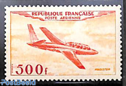 France 1954 500F, Stamp Out Of Set, Mint NH, Transport - Aircraft & Aviation - Nuovi