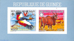 Guinea, Republic 1987 Rotary/scouting S/s, Imperforated, Mint NH, Nature - Sport - Various - Animals (others & Mixed) .. - Rotary Club
