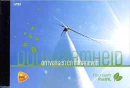 Netherlands 2021 Sustainability Presitige Booklet No. 92, Mint NH, Nature - Various - Environment - Maps - Neufs