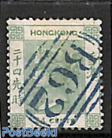 Hong Kong 1862 24c, Without WM, Used, Used Stamps - Usados