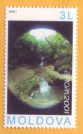 2001 Moldova Moldavie Moldau Europa Cept Waterfall. Water. Nature.1v Mint - Moldavië