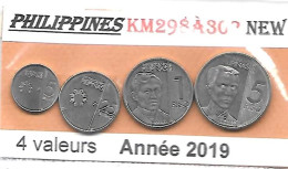 PHILIPPINES  Nouvelles Frappes  Année 2019      5, 25 Sentimo & 1, 5 Piso Neuf. - Philippines