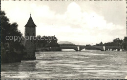 11667642 Rheinfelden AG Messerturm Rheinbruecke Rheinfelden - Autres & Non Classés