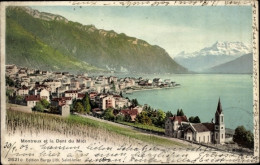CPA Montreux Kanton Waadt Schweiz, Dent Du Midi - Altri & Non Classificati