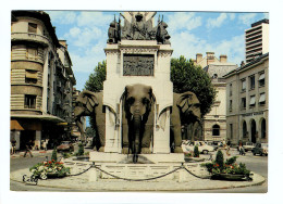 CHAMBÉRY - La Fontaine Des Eléphants - Chambery