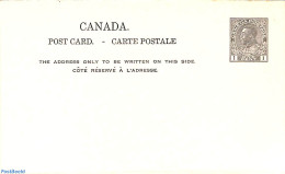 Canada 1913 Reply Paid Postcard 1+1c, Unused Postal Stationary - Storia Postale