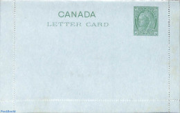 Canada 1897 Letter Card 2c, Unused Postal Stationary - Storia Postale