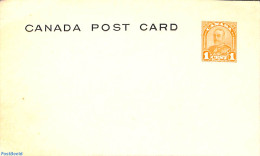 Canada 1929 Postcard 1c, Unused Postal Stationary - Covers & Documents