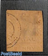 Natal 1859 1d, Pale Brown, Used, Used Stamps - Natal (1857-1909)