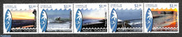 El Salvador 2019 Surf City 5v [::::], Mint NH, Sport - Fun Sports - Sport (other And Mixed) - El Salvador