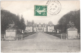 CPA DE BOISSY-SAINT-LÉGER  (VAL DE MARNE)  GROS-BOIS, CHÂTEAU DU PRINCE DE WAGRAM - Boissy Saint Leger