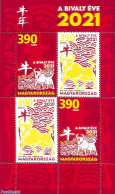 Hungary 2021 Year Of The Ox S/s, Mint NH, Various - New Year - Nuovi