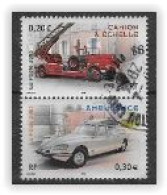 France  2003 N° 3611 Et 3617 Oblitérés Véhicules Utilitaires - Used Stamps