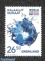 Greenland 2021 World Ocean Day 1v, Mint NH, Nature - Sea Mammals - Neufs