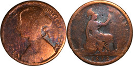 UK - 1872 - ONE PENNY - Victoria - 19-177 - D. 1 Penny