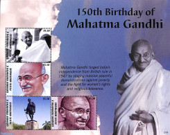 Grenada Grenadines 2021 M. Gandhi 4v M/s, Mint NH, History - Gandhi - Mahatma Gandhi