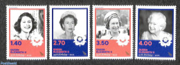 New Zealand 2021 Queen Elizabeth II 4v, Mint NH, History - Kings & Queens (Royalty) - Nuevos