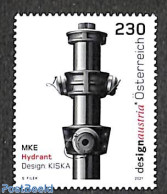 Austria 2021 MKE Hydrant, Design: KISKA 1v, Mint NH, Art - Industrial Design - Unused Stamps