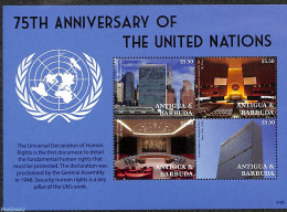 Antigua & Barbuda 2021 United Nations 4v M/s, Mint NH, History - United Nations - Antigua Y Barbuda (1981-...)