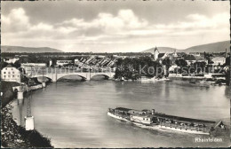 11667604 Rheinfelden AG Rheinpartie Faehrschiff Rheinfelden - Other & Unclassified