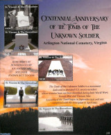 Saint Vincent 2021 Tomb Of The Unknown Soldier 5v M/s, Mint NH, History - Militarism - Militares
