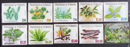 Trinidad And Tobago 2005, Local Herbal Medicine Plants, MNH Stamps Set - Trinité & Tobago (1962-...)