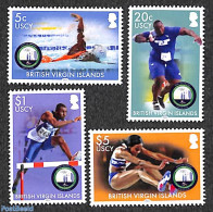 Virgin Islands 2021 Olympic Games 4v, Mint NH, Sport - Football - Gymnastics - Olympic Games - Gimnasia