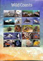 Great Britain 2021 Wild Coasts 10v S-a In Collectors Sheet, Mint NH, Nature - Birds - Fish - Sea Mammals - Other & Unclassified