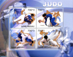 Guinea Bissau 2012 Judo 4v M/s, Mint NH, Sport - Judo - Guinée-Bissau