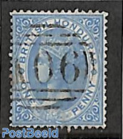 Belize/British Honduras 1865 1d, Without WM, Used, Used Stamps - Britisch-Honduras (...-1970)
